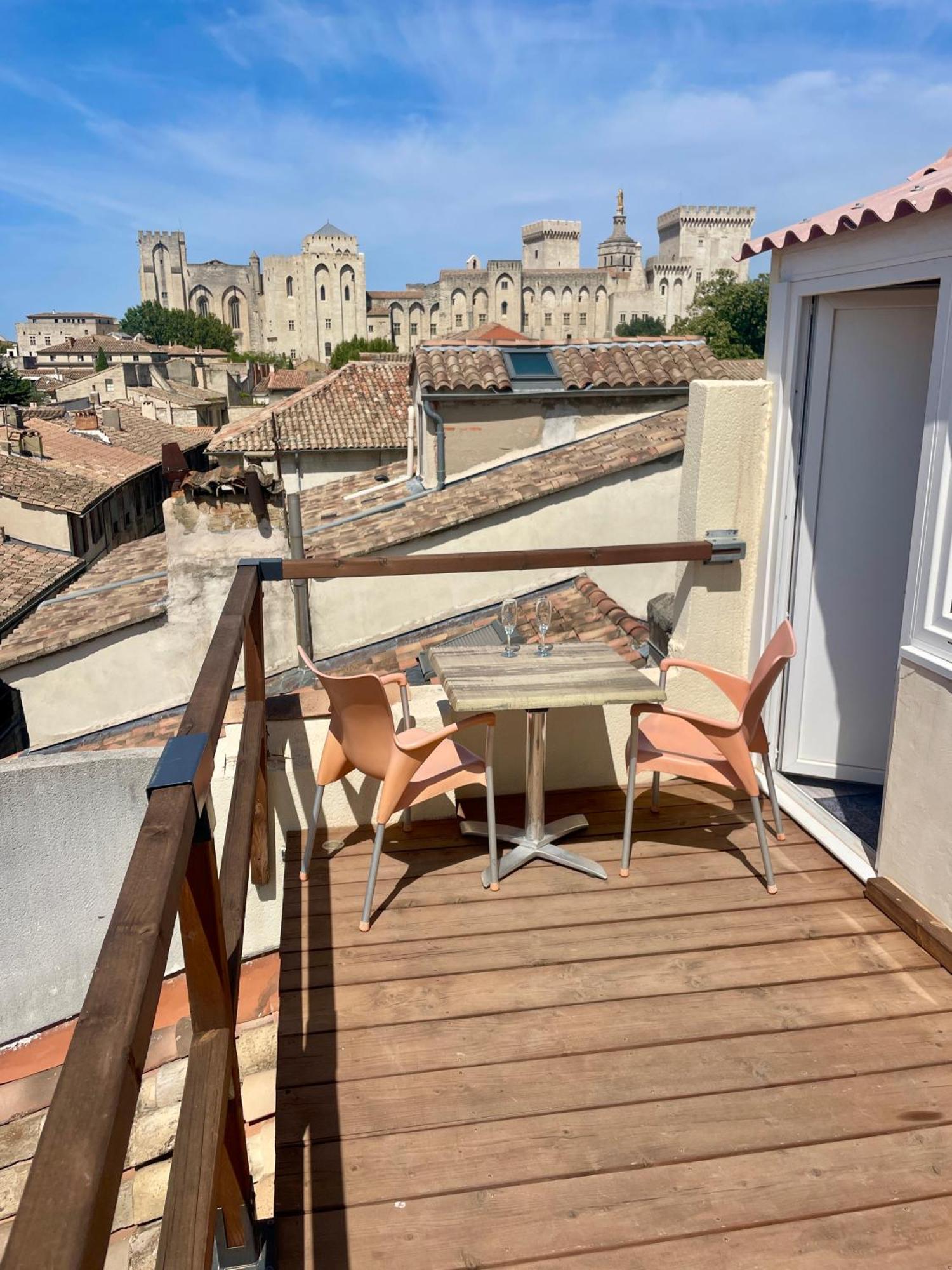 Le Toit D'Avignon - Intra-Muros - Terrasse Vue Palais Des Papes - Ideal Festival - Climatisation - Wifi 외부 사진