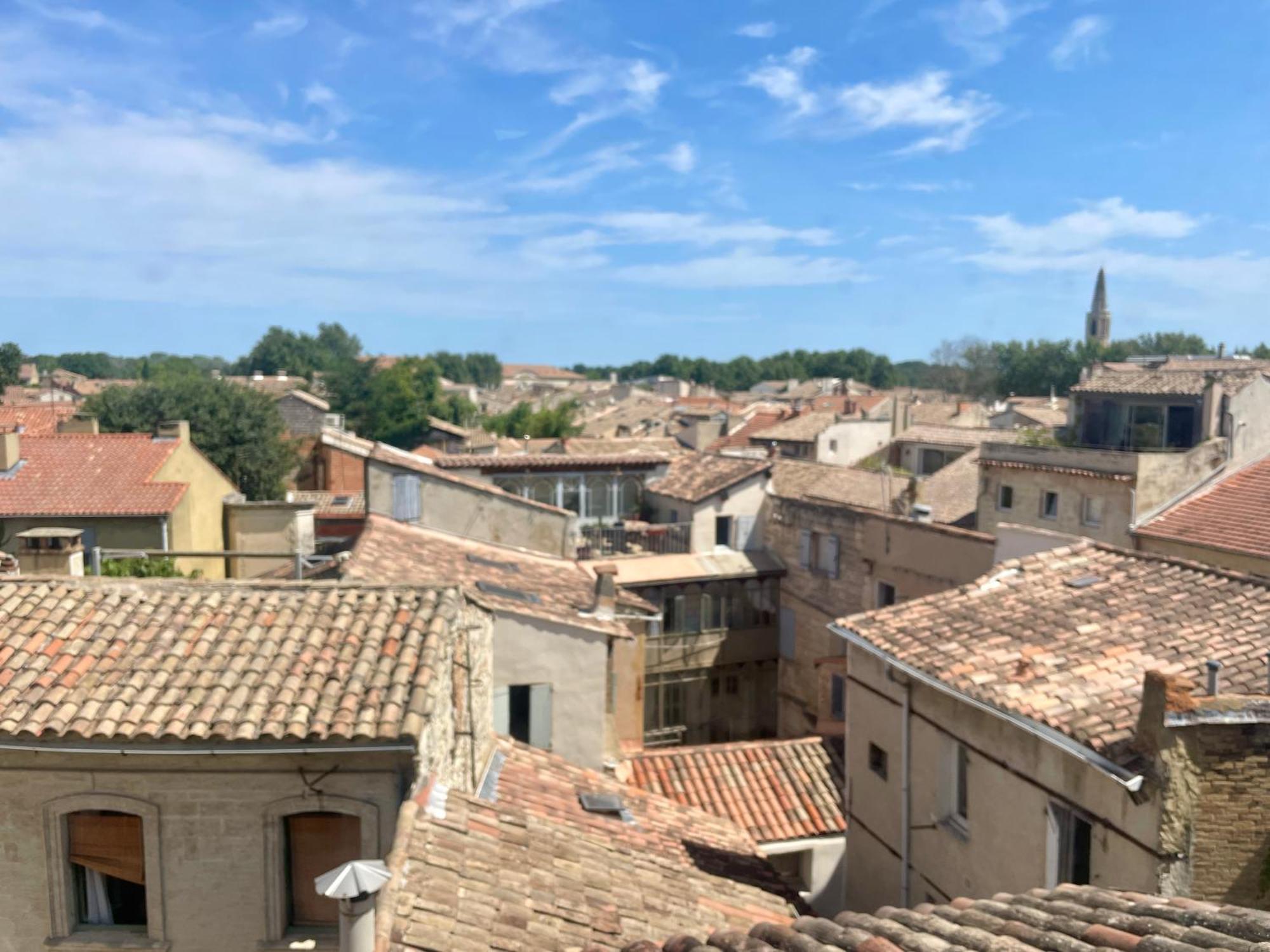 Le Toit D'Avignon - Intra-Muros - Terrasse Vue Palais Des Papes - Ideal Festival - Climatisation - Wifi 외부 사진