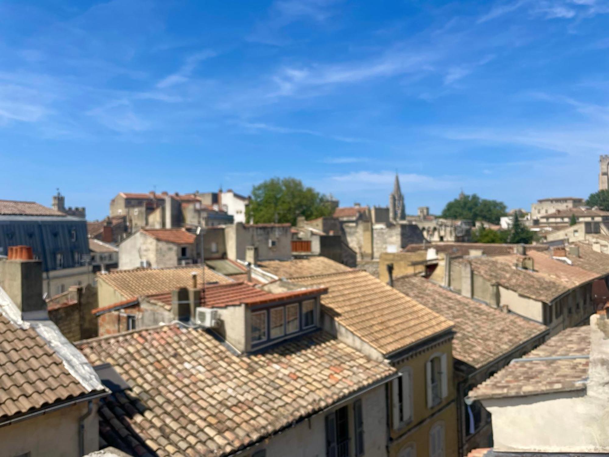 Le Toit D'Avignon - Intra-Muros - Terrasse Vue Palais Des Papes - Ideal Festival - Climatisation - Wifi 외부 사진